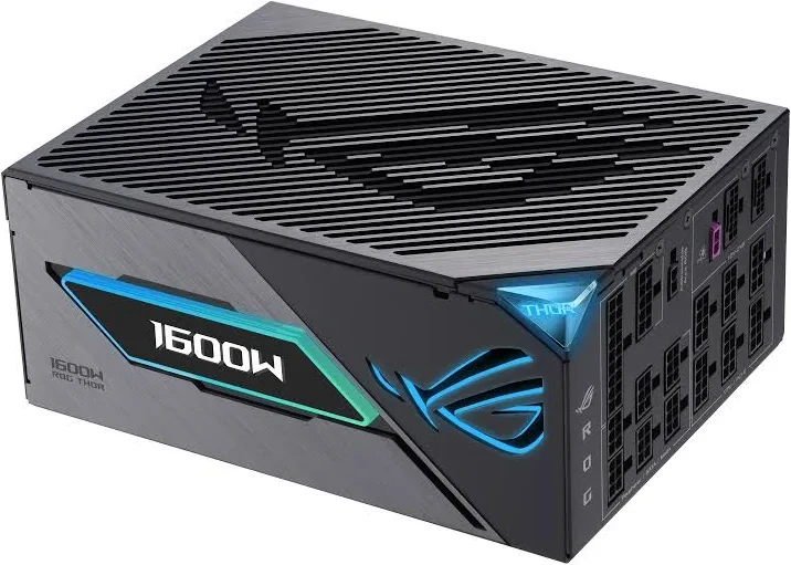 Alimentation PC modulaire ASUS ROG Thor Platinum III ARGB 1600W 80 PLUS Platinum noir et gris - image 3