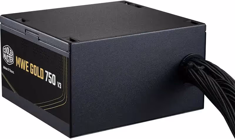 Alimentation PC non modulaire Cooler Master MWE V3 750W 80 PLUS Gold noir - image 3