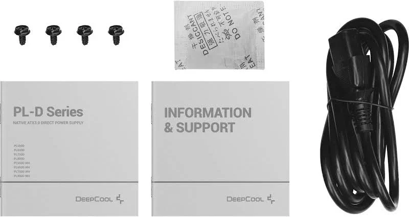 Alimentation PC non modulaire DeepCool PL750D 750W 80 PLUS Bronze noir - image 4