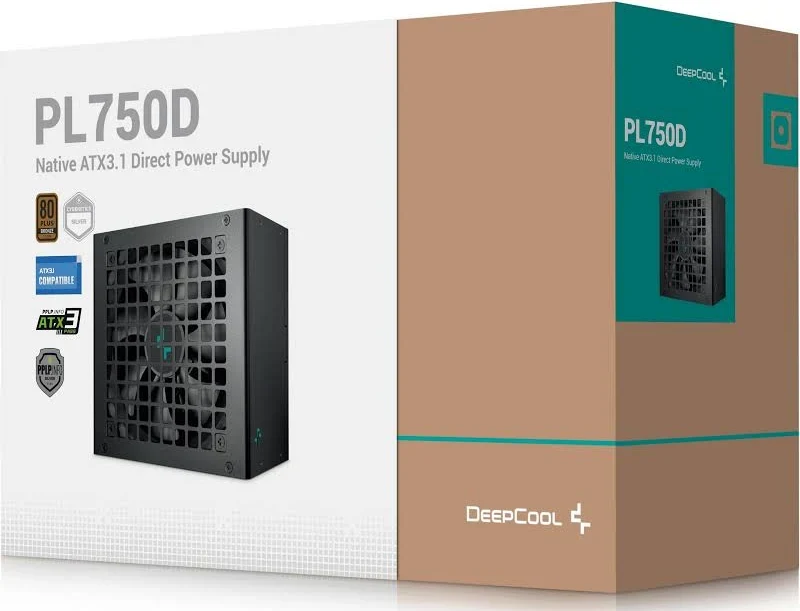 Alimentation PC non modulaire DeepCool PL750D 750W 80 PLUS Bronze noir - image 3