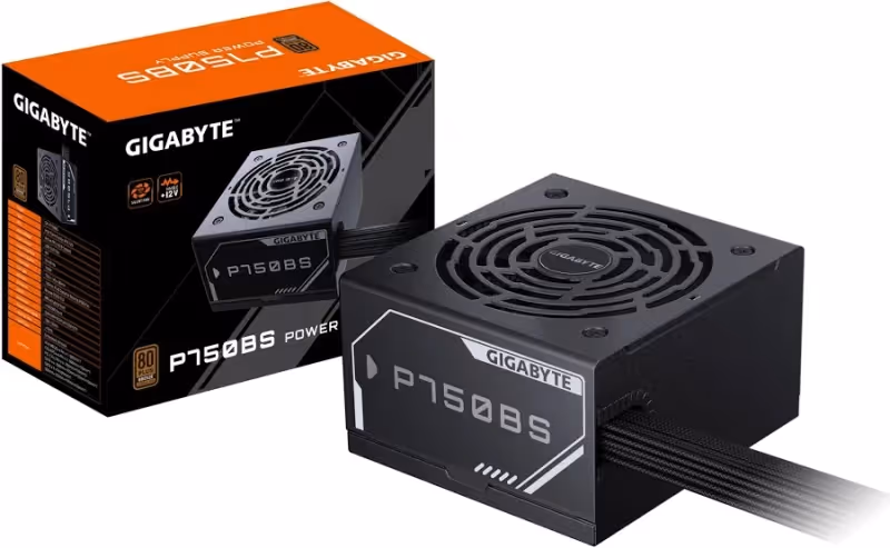 Alimentation PC non modulaire Gigabyte GP-P750BS 80 PLUS Bronze Noir - image 5