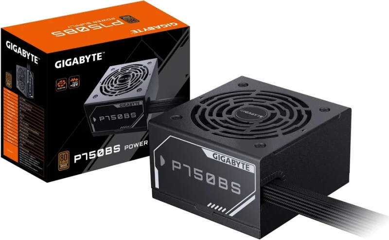 Alimentation PC non modulaire Gigabyte GP-P750BS 80 PLUS Bronze Noir - image 5