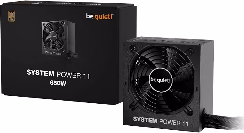 Alimentation PC semi modulaire Be Quiet SYSTEM POWER 11 650W 80 PLUS Bronze Noir - image 4