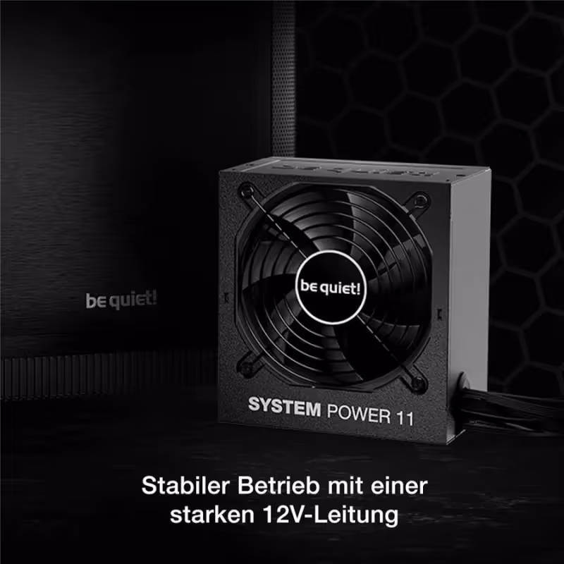 Alimentation PC semi modulaire Be Quiet System Power 11 550W 80 PLUS Bronze Noir - image 5