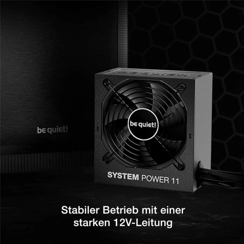 Alimentation PC semi modulaire Be Quiet System Power 11 550W 80 PLUS Bronze Noir - image 5