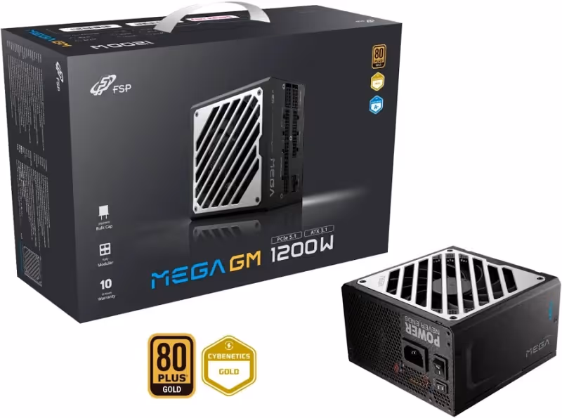 FSP MEGA GM alimentation modulaire 1200 watt - image 2