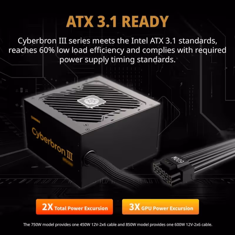 CYBERBRON III alimentation  750 watt - image 5