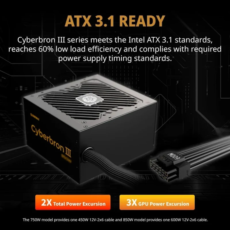 CYBERBRON III alimentation  750 watt - image 5