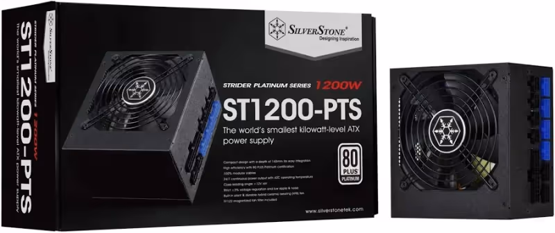 SST-ST1200-PTS alimentation  modulaire 1200 watt - image 2
