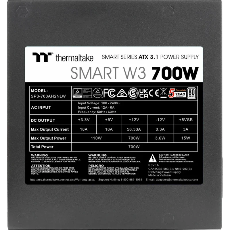 Smart W3 alimentation  700 watt - image 5