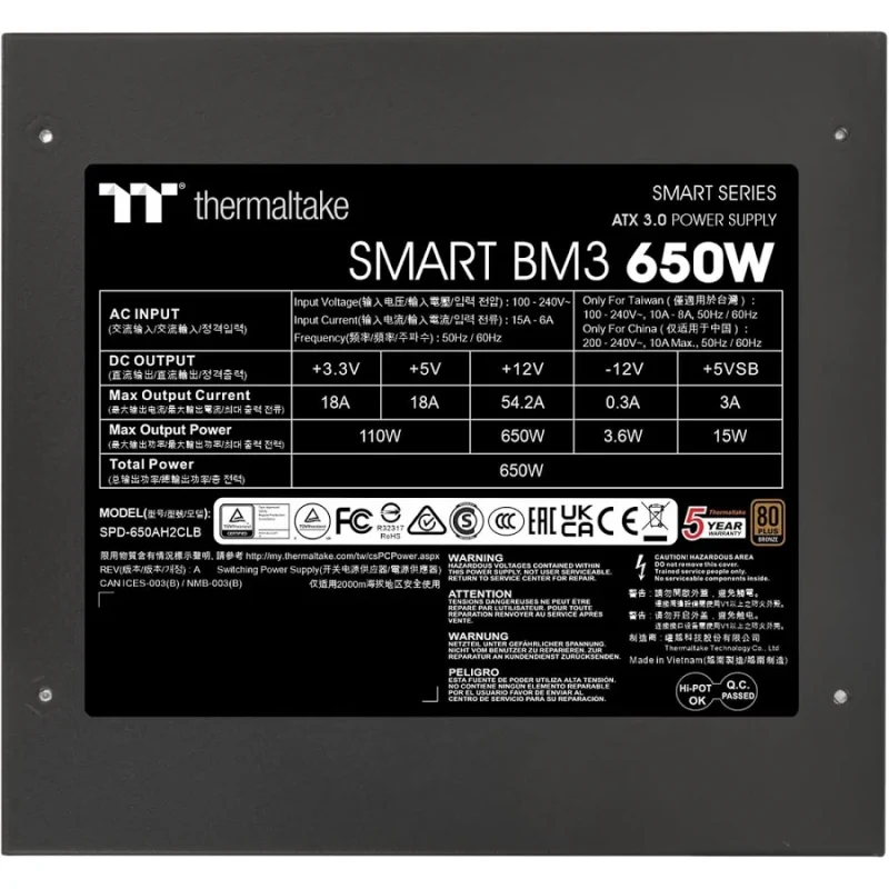 SMART BM3 alimentation  modulaire 650 watt - image 5