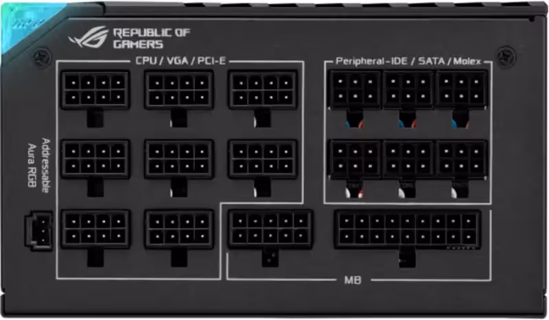 ASUS ROG Thor 1000W Platinum II 80 Plus Platinum modulaire - image 4