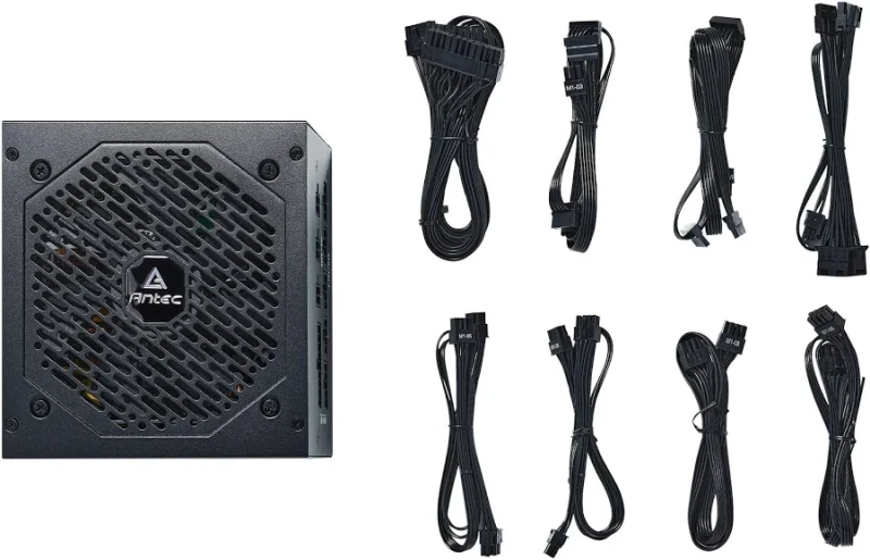 Antec Neo ECO Modular NE750G M EC unité d'alimentation d'énergie 750 W 20+4 pin ATX ATX Noir - image 4