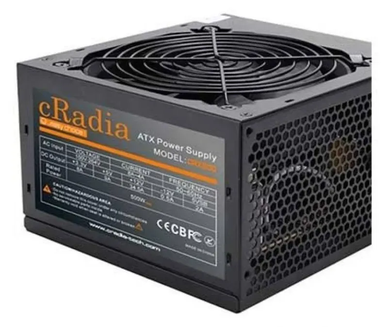 Alimentation Cradia Cronus Silent ATX 500W - image 3