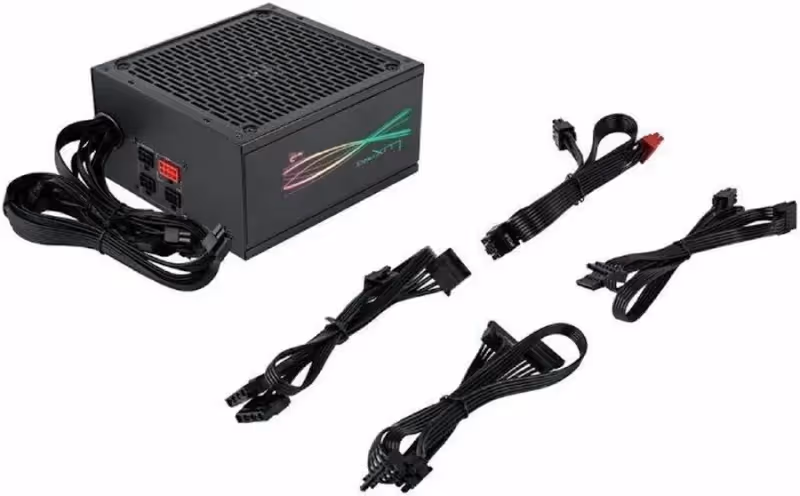 Aerocool LUXPRORGB850M Alimentation RVB semi-modulaire 850W 80plus Bronze +88% ATX 3.0 Pcie 5.0 - image 4