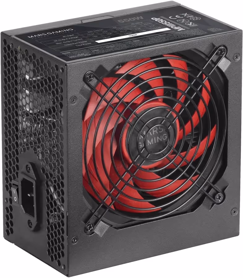 Mars Gaming MPIII550P Alimentation 550W Noir - image 3