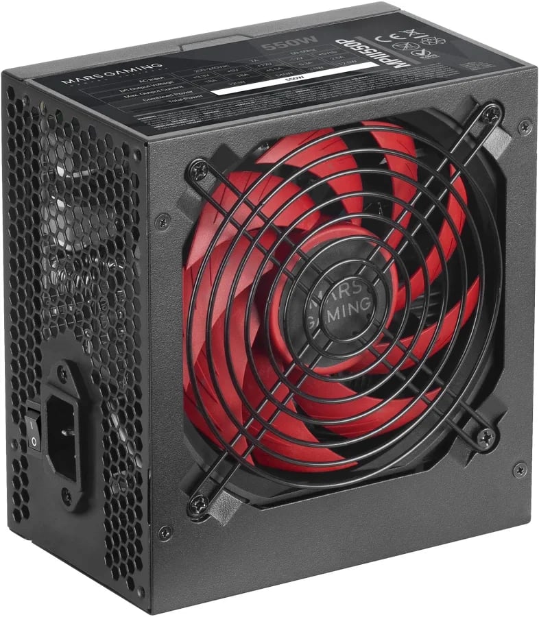 Mars Gaming MPIII550P Alimentation 550W Noir - image 3