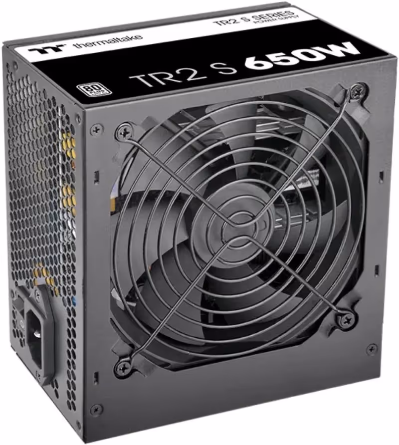 Alimentation Thermaltake 650 W 80 PLUS, modèle PS-TRS-0650NNSAWE-2, protection avancée - image 3