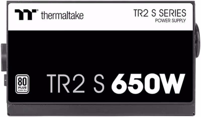 Alimentation Thermaltake 650 W 80 PLUS, modèle PS-TRS-0650NNSAWE-2, protection avancée - image 4