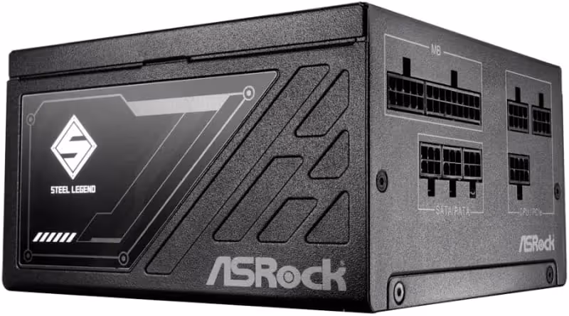 Bloc d'alimentation Asrock 650 W, certification 80 PLUS Gold, protection avancée Steel Legend - image 4