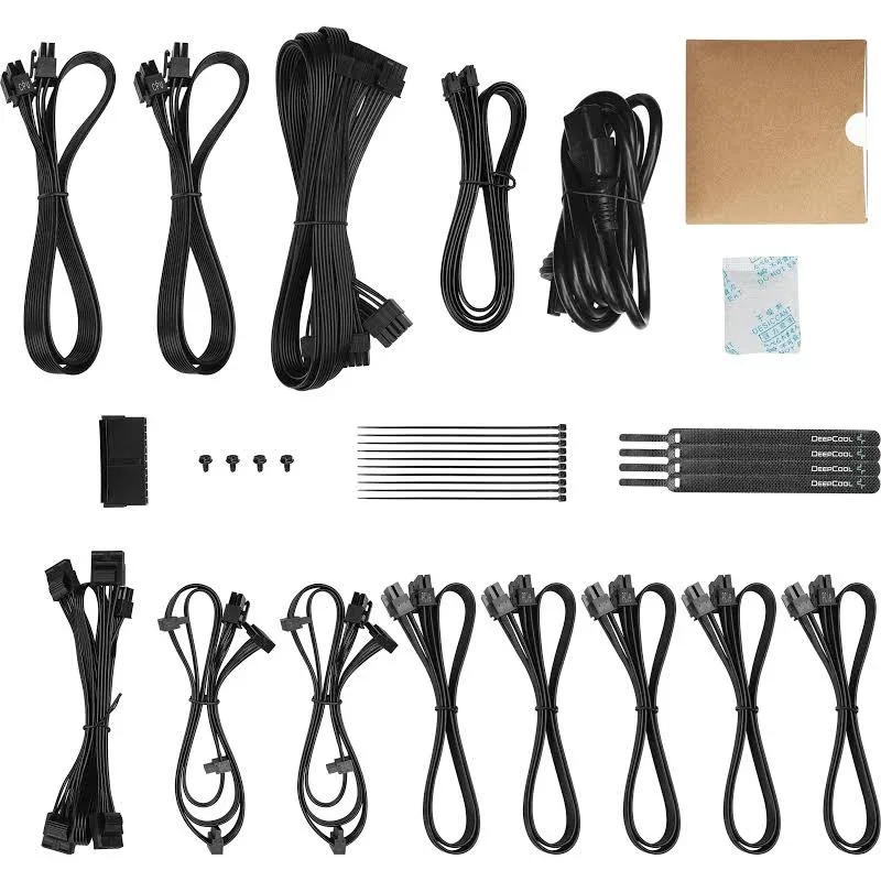 Alimentation modulaire hautes performances DeepCool 1000 W 80 PLUS Platinum PX1000P ATX 3.0 - image 3