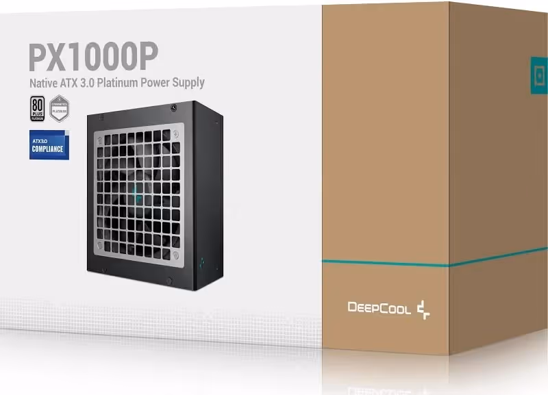 Alimentation modulaire hautes performances DeepCool 1000 W 80 PLUS Platinum PX1000P ATX 3.0 - image 4