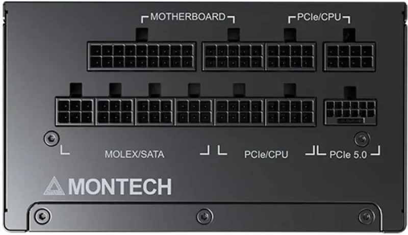 Montech Titan PLA 850W Bloc d'Alimentation Haute Performance Fiabilité Énergétique - image 2