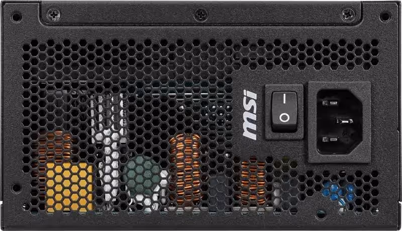 Fonte d'Alimentation MSI MAG A650GLS 650W 80 PLUS Gold Modulaire PCIE5 FDB - image 4