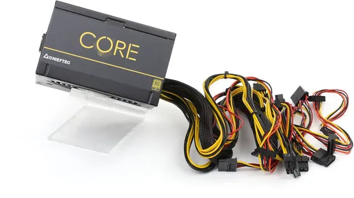 Alimentation Chieftec Core BBS-600S 600W 80 PLUS Gold refroidissement actif - image 4