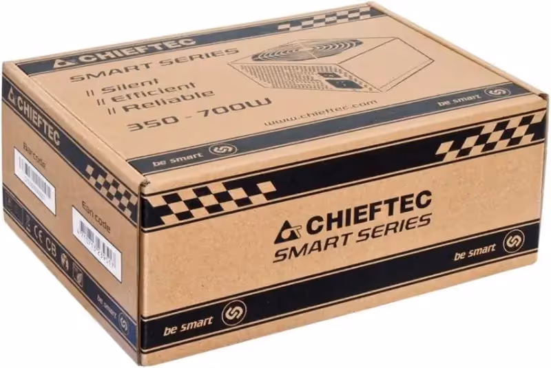 Fuente de Alimentación Chieftec Smart GPS-400A8 400W sans certification ATX non modulaire - image 3