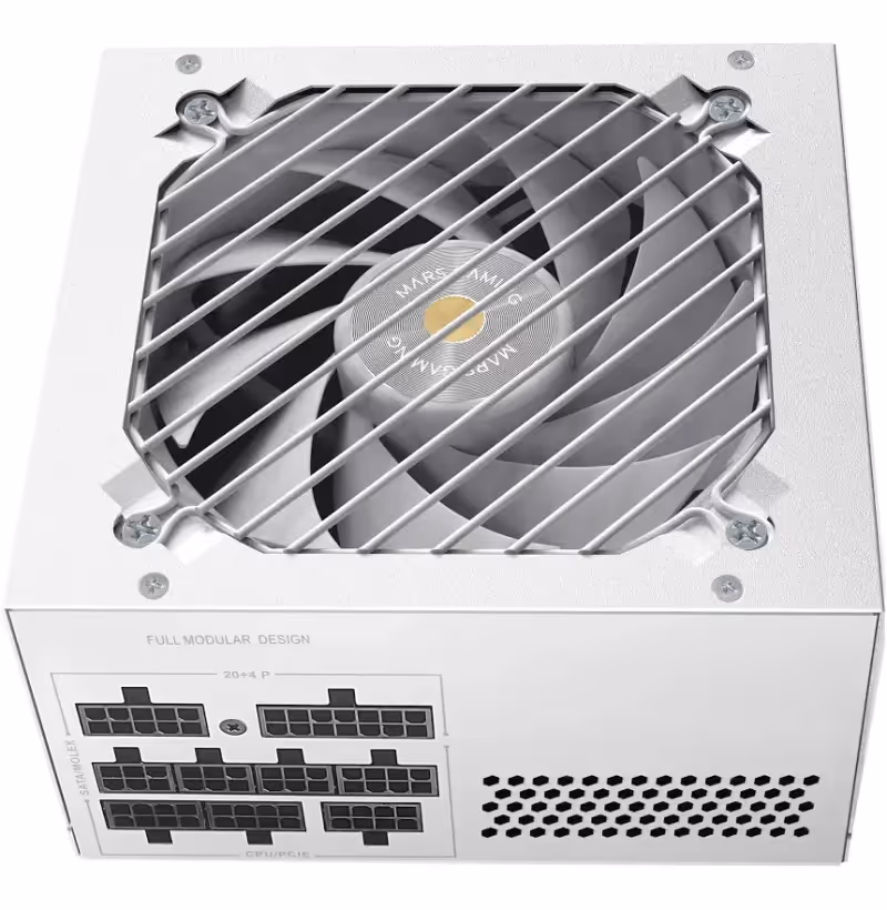 Fuente de Alimentación Mars Gaming MPB650SIM 650W 80 PLUS Bronze modulaire ventilateur silence blanc - image 4