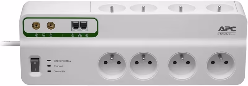 Source d alimentation APC PMF83VT-FR 2300W 8 prises Type E protection avancée - image 2