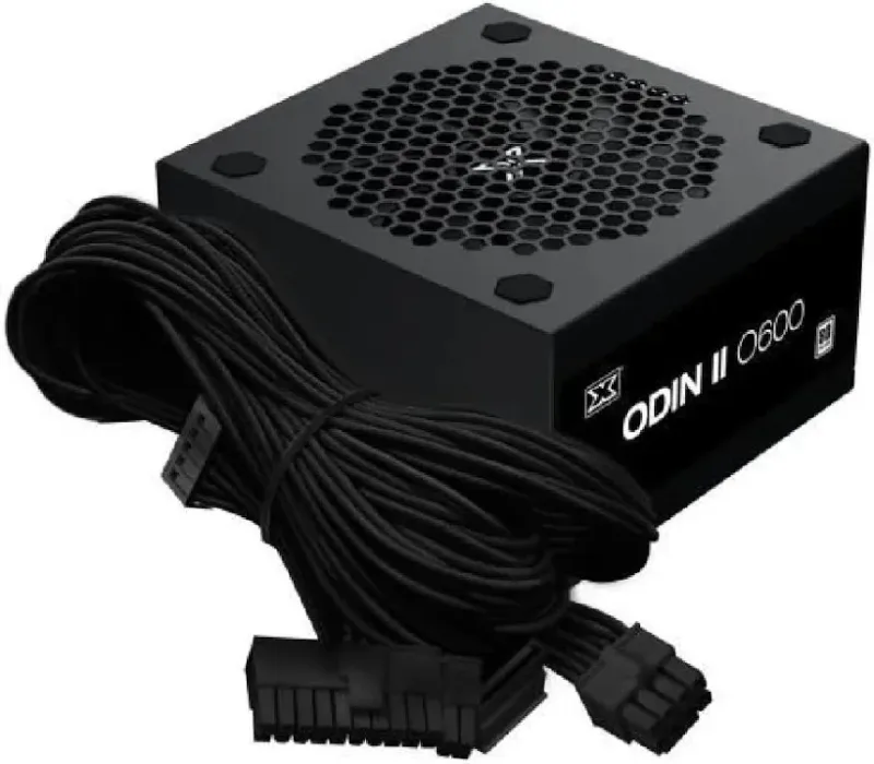 Fuente de Alimentación Xigmatek Odin II 600W Certification 80 PLUS ventilateur 12cm - image 5