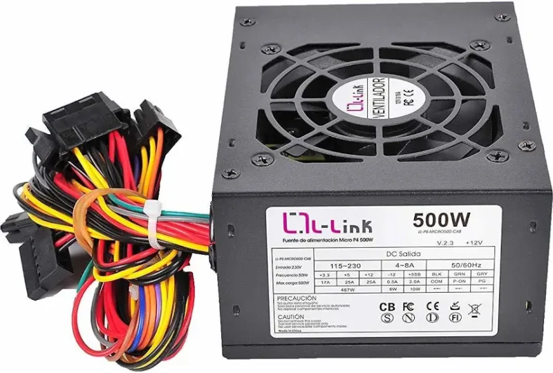 Alimentation L-Link 500 W SFX/Micro ATX - image 3