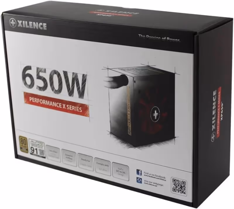 Xilence XN072 Performance X 650 W 80 Plus Gold - image 2