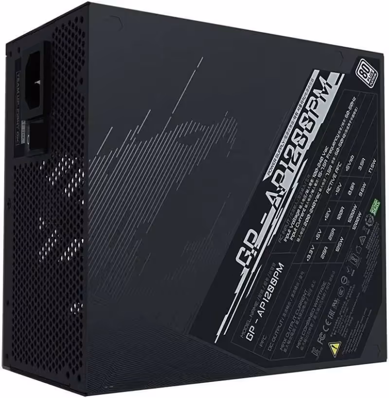 Gigabyte GP-AP1200PM 1200W 80 Plus Platinum entièrement modulaire - image 2