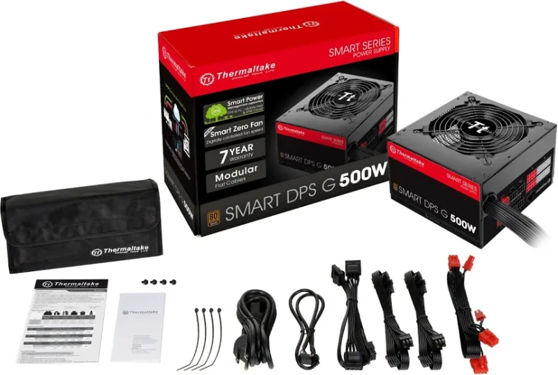 Thermaltake Smart DPS G 500W 80 Plus Bronze Modulaire - image 5