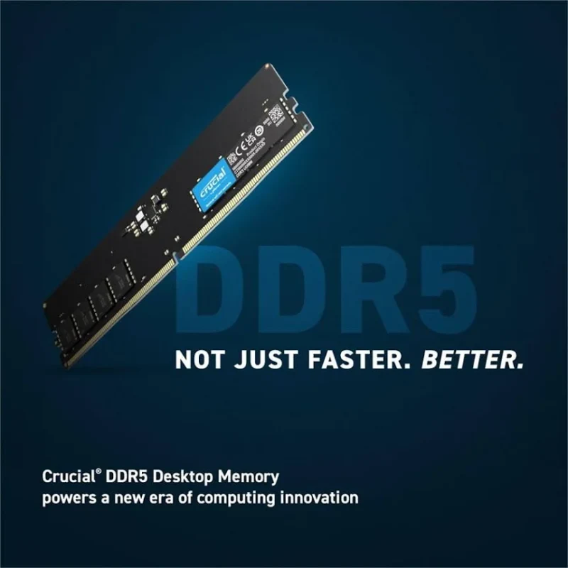 Crucial 16 Go DDR5 4800 MHz - vue 2