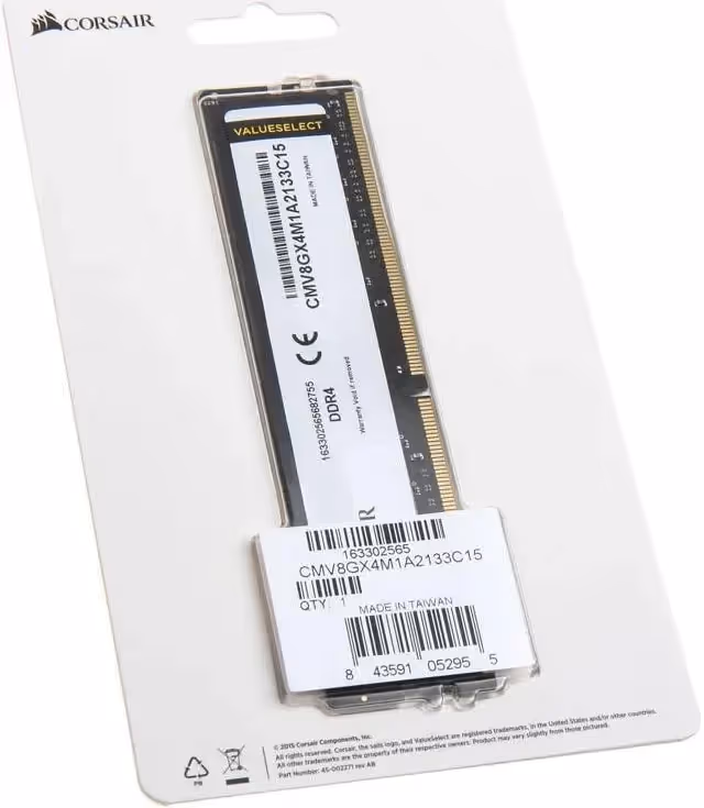 Corsair Value Select 8 Go DDR4 2133 MHz - vue 5