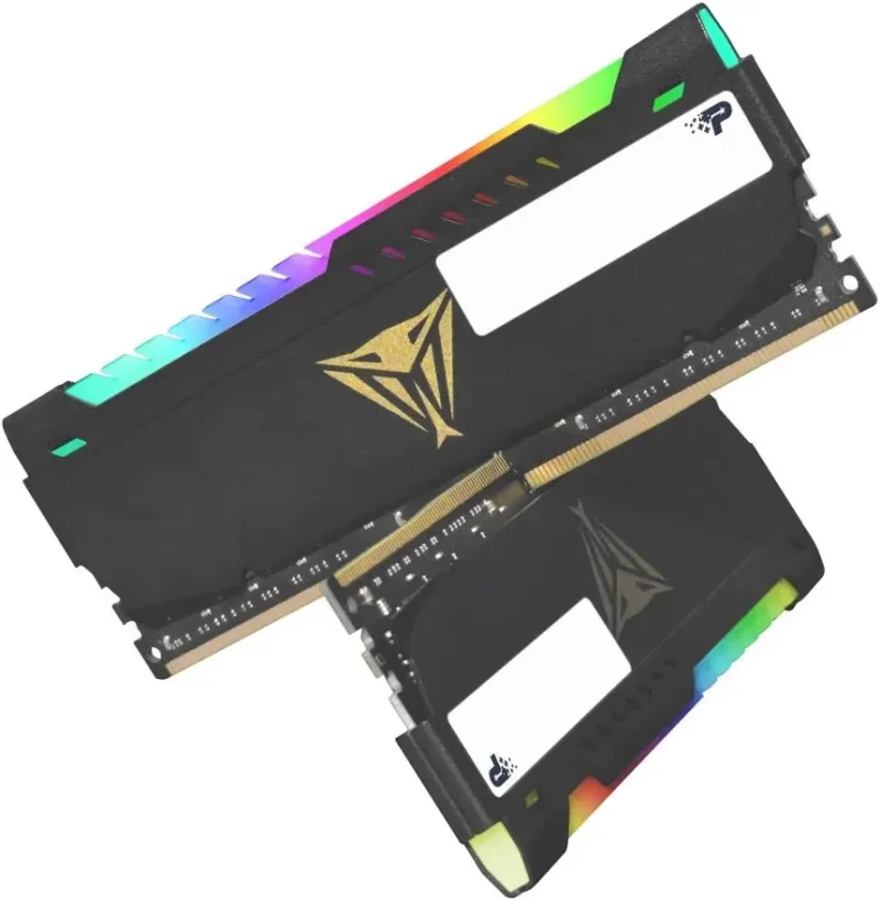 Patriot Viper Steel RGB 16 Go Kit 2x8Go DDR4 3600 MHz - vue 3