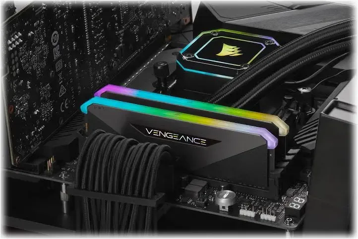 Corsair Vengeance RGB RT 16 Go Kit 2x8Go DDR4 3200 MHz RGB - vue 4