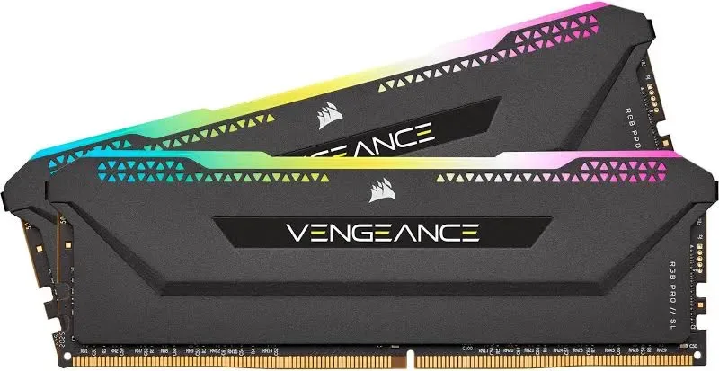Corsair Vengeance RGB Pro SL 16 Go Kit 2x8Go DDR4 3200 MHz RGB - vue 2