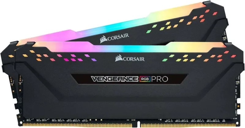 Corsair Vengeance 16 Go Kit 2x8Go DDR4 3200 MHz - vue 2
