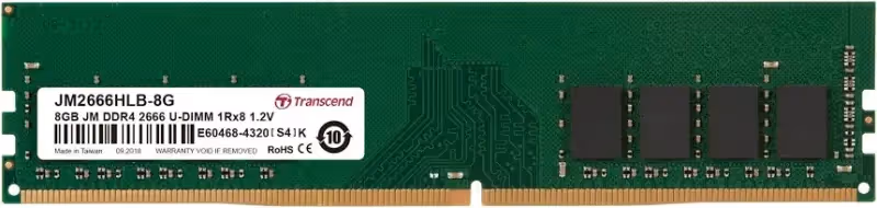 Transcend JetRam 8 Go DDR4 2666 MHz - vue 2