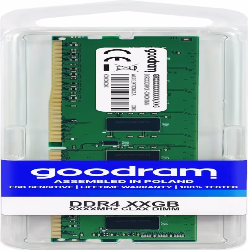 Goodram 8 Go DDR4 2666 MHz - vue principale