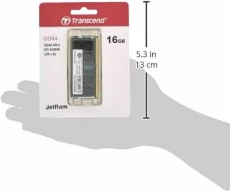 Transcend JetRam 16 Go DDR4 2666 MHz - vue 4