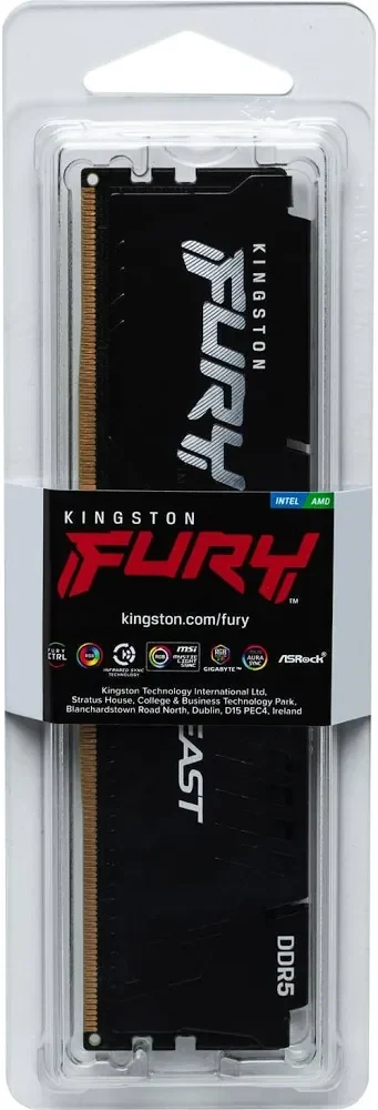 Kingston Fury Beast 64 Go DDR5 5600 MHz - vue 3