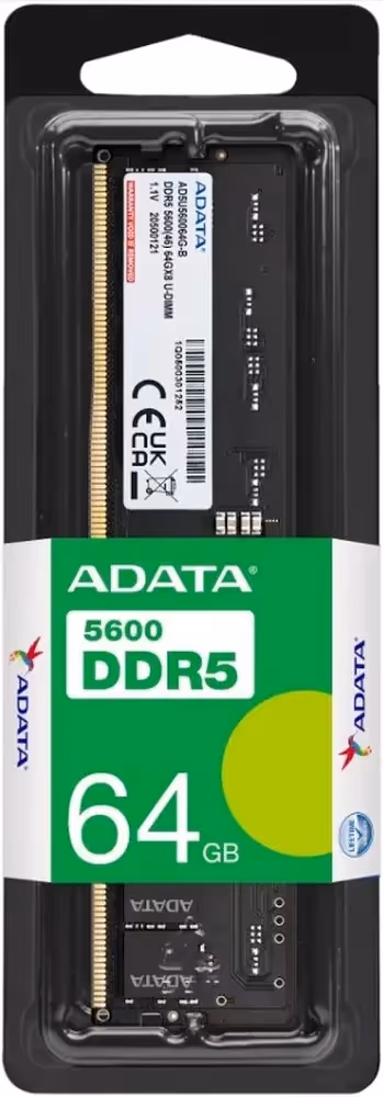 ADATA 64 Go DDR5 5600 MHz - vue 3