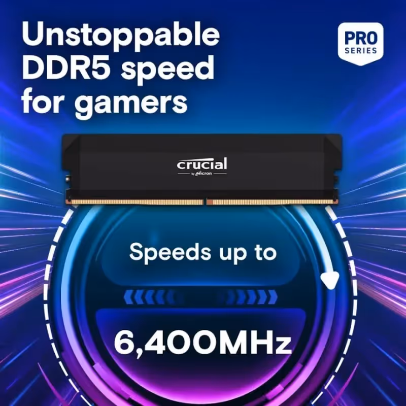 Crucial Pro 32 Go DDR5 6400 MHz - vue 4