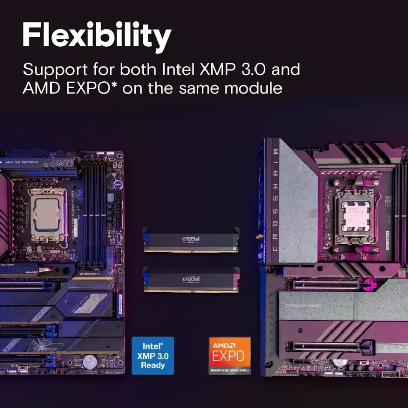 Crucial Pro 32 Go DDR5 6400 MHz - vue 5